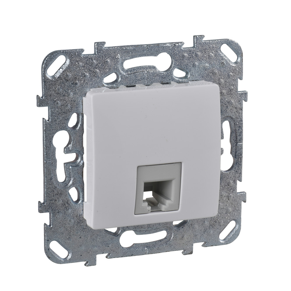Изображение MGU5.492.18ZD | Розетка телефонная 1хRJ11 белый Unica MGU5.492.18ZD Schneider Electric