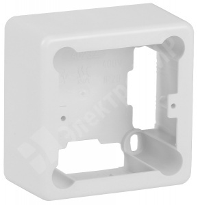 Изображение CKK10D-U-2-K01 | Коробка универсальная 85х85х42мм "ЭЛЕКОР" белый IEK CKK10D-U-2-K01 IEK (ИЭК)