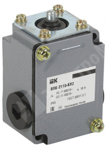 Изображение KV-1-2110-1 | Выключатель концевой ВПК-2110-БУ2, толкатель, IP65, IEK KV-1-2110-1 IEK (ИЭК)