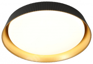 Изображение Б0070194 | Светильник потолочный светодиодный ЭРА SPB-6 Bella 48W-3K-6,5K BK без ДУ