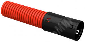 Изображение CTG12-075-K04-100-R | Труба гофрированная двустенная гибкая ПНД d=75мм красная (100м) CTG12-075-K04-100-R IEK (ИЭК)