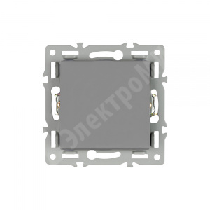 Изображение 043712 | Выключатель 1 клавишный серый SWT-MK01-PL-GR VERSA-GLARE-PRESTO Arlight
