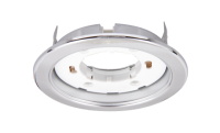 Светильник встр. для КЛЛ LED 15Вт GX53, Ø106×39, без лампы хром глянц 10639.6 хром глянцевый PGX53