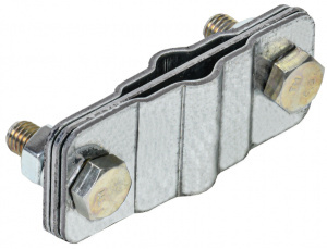 Изображение ZCC14-11-1-16-40 | Зажим соединительный параллельный полоса/пруток-полоса/пруток оцинкованная сталь ZCC14-11-1-16-40 IEK (ИЭК)