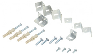 Изображение LDVO1D-PLN-6368 | Комплект крепежа для панели №1 накладной монтаж для LDVO0-6565 LDVO1D-PLN-6368 IEK (ИЭК)