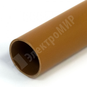 Изображение PR05.0081 | Труба ПВХ жесткая гладкая d16 мм, легкая, L=3 м, бук PR05.0081 ПРОМРУКАВ