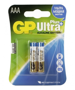 Изображение 1196 | Батарейка алкалиновая AAA (R03;LR03;FR03) 1,5V (2 шт.) Ultra Plus