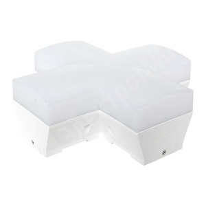 Изображение LBL-X-12-W-4000 | Фигурный коннектор для светодиодных линейных светильников ДБО-X белый 12Вт 4000К IP20 LUMA EKF