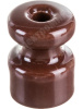 Изображение Изолятор коричневый керамический | Изолятор керамический коричневый Винтаж Изолятор коричневый керамический в магазине ЭлектроМИР