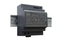 Изображение HDR-100-24 | Блок питания AC-DC DIN 92Вт, вход 85...264 В AC 47...63Гц/120...370В DC, выход 24В/3.83А, рег. выход