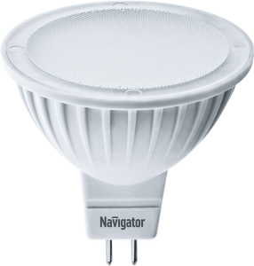 Изображение 94255 | Лампа светодиодная NLL-MR16 3 Вт 230В GU5.3 d=51mm, тёплый 94255 Navigator