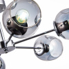 Изображение 155402 | Светильник подвесной для 3-х ламп E27 по 60Вт макс., никель/ бежевый CORDA 155402 SLV by Marbel в магазине ЭлектроМИР