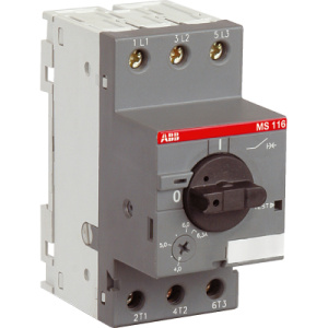 Изображение 1SAM250000R1001 | Автоматический выключатель 0,10-0,16А с регулир. тепловой защитой тип MS116 1SAM250000R1001 ABB