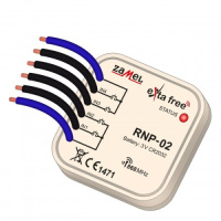Изображение RNP-02 | Передатчик встраиваемый управление кнопочным выключателем (4 канала)