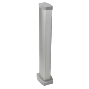 Изображение 653024 | Мини-колонна алюминиевая Snap-On, с крышкой из алюминия, 2 секции, высота 0,68 метра, цвет алюминий 653024 Legrand