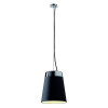 Изображение 165500 | CONE SHADE TINTO светильник подвесной для лампы E27 60Вт макс., хром/ черный 165500 SLV by Marbel в магазине ЭлектроМИР