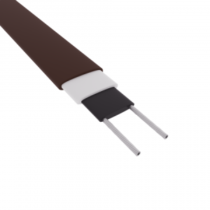 Изображение Grandeks-16-2 | Саморегулирующийся неэкранируемый греющий кабель Grandeks-16-2, 220 В,16 Вт/м,цвет коричневый GRANDEKS