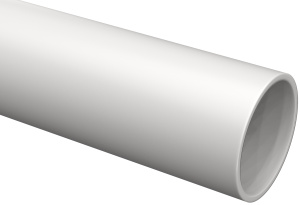 Изображение CTR10-025-K41-060I | Труба ПВХ жесткая гладкая d25 мм, легкая, L=3 м, серая CTR10-025-K41-060I IEK (ИЭК)