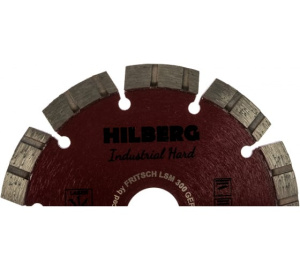 Изображение HI802 | Диск алмазный, турбо, 125х22,2х2 мм, Industrial Hard Laser HI802 Hilberg