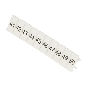 Изображение dek-35-1-50 | Маркировка, с нумерацией, 1-50 для JXB, (100 шт.) dek-35-1-50 EKF