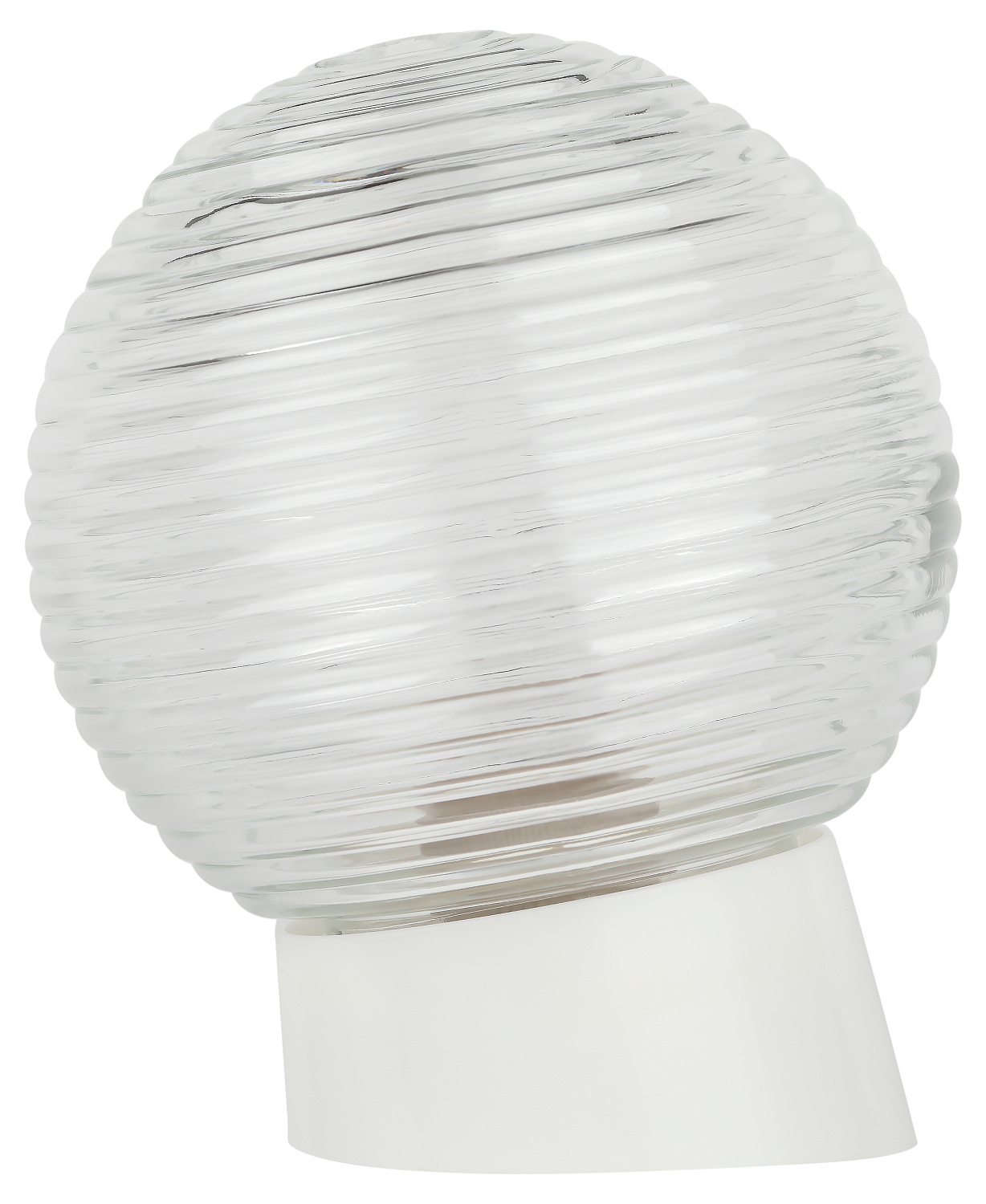 Светильник накл. 60Вт E27 IP20 с наклонным основанием стекло D150 шар НБП 01-60-004 Б0052009 ЭРА (Энергия света)