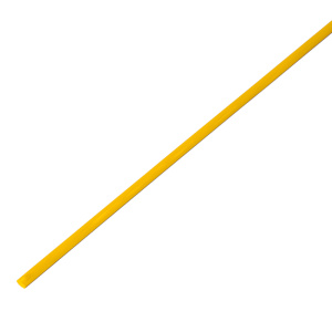 Изображение 20-3002 | Трубка термоусаживаемая тонкостенная 3,0/1,5 мм, желтая, L=1м, до 0,6кВ 20-3002 REXANT