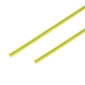 Изображение 20-3007 | Трубка термоусаживаемая тонкостенная 3,0/1,5 мм, желто-зеленая, L=1м, до 0,6кВ 20-3007 REXANT