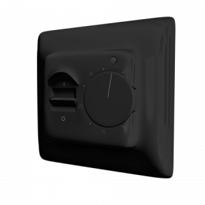 Изображение RTC 70.26 черный | Терморегулятор электромех. RTC 70.26 черный с датчиком пола, пределы регулирования температуры от  0 GRANDEKS