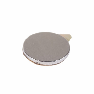 Изображение 72-3111-1 | Неодимовый магнит диск 10х1мм с клеем сцепление 0,5 кг (упаковка 20 шт)