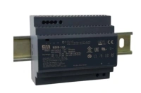Изображение HDR-150-24 | Блок питания AC-DC DIN 150Вт, вход 85...264 В AC 47...63Гц/120...370В DC, выход 24В/6.25А, рег. выхо