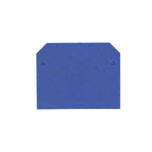 Изображение sak-4-35b | Изолятор торцевой, синий, для клемм JXB-4-6-10/35 sak-4-35b EKF