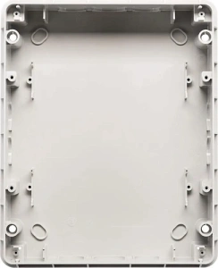 Изображение CVK 40-18-1 | Бокс встраиваемый 18мод. белый с прозрачной черной дверью и шинами IP41 (Россия) CVK 40-18-1 Tekfor
