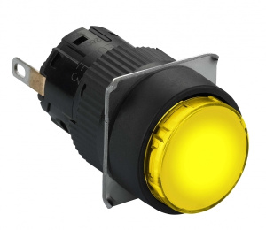 Изображение XB6EAV5JP | Лампа сигнальная 16мм желтая, круг. XB6EAV5JP Schneider Electric