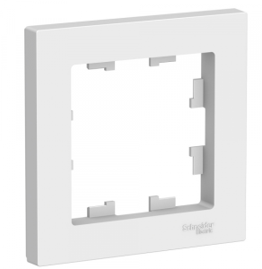 Изображение ATN000101 | Рамка 1 пост белый AtlasDesign ATN000101 Systeme Electric