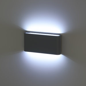 Изображение Б0054418 | Декоративная подсветка ЭРА WL41 GR светодиодная 10Вт 3500К серый IP54 для интерьера, фасадов зданий в магазине ЭлектроМИР