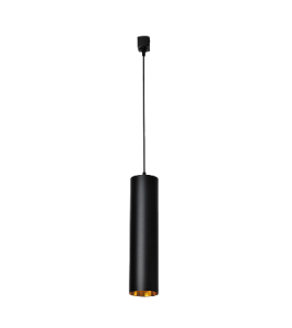 Изображение .5031487 | Светильник трековый LED PTR 2310 10W 600Лм 4000К 30° 400мм на подвесе 1м IP40 BL черный