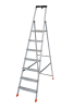 Изображение 128973 | Стремянка 7 ступеней, с полкой, рабочая высота 3,49 м SAFETY 128973 Krause в магазине ЭлектроМИР