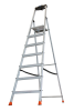 Изображение 128973 | Стремянка 7 ступеней, с полкой, рабочая высота 3,49 м SAFETY 128973 Krause в магазине ЭлектроМИР