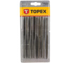 Изображение 06A020 | Набор надфилей 10пр. Topex 06A020 Topex в магазине ЭлектроМИР