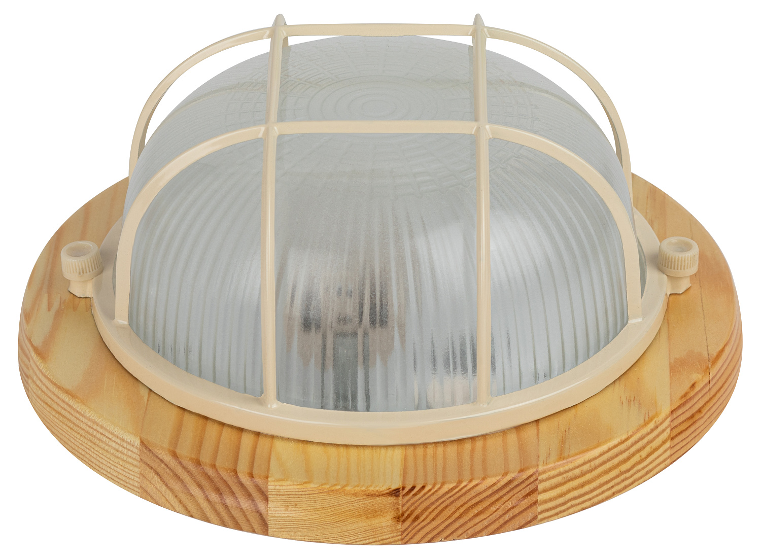Светильник нак. 60Вт IP54 круг Клен с решеткой НБО 03-60-012 Б0048415 ЭРА (Энергия света)
